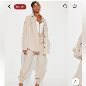 Fashion nova two piece outfit (oversized)